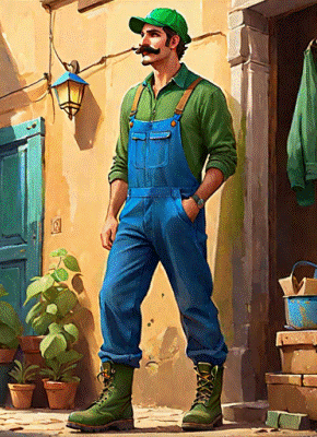 Hey, it's me, Luigi!