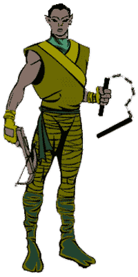 Naja Haje when he was still alive