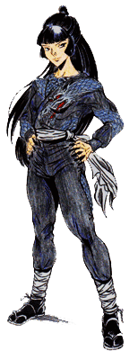 Hoshi of Yonori in fighting togs