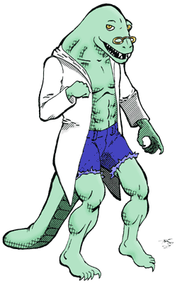 The Spectacled Caiman
