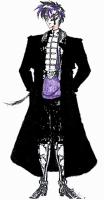 Midnight Cross, manga style