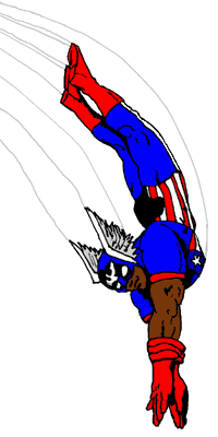 Freedom Eagle swooping down