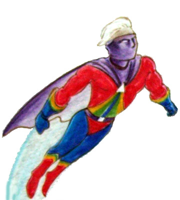 Spectrum streaking through the air