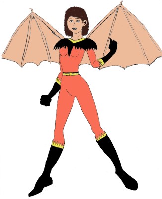 Firebat in her old costume