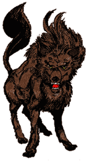 Howler trapped in wolf form