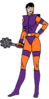 Where's her spray can?