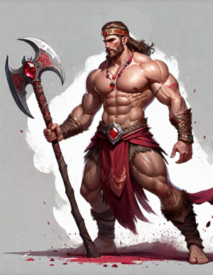 Ragnar�k and his magic axe