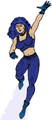 Blue Bear as Sapphire